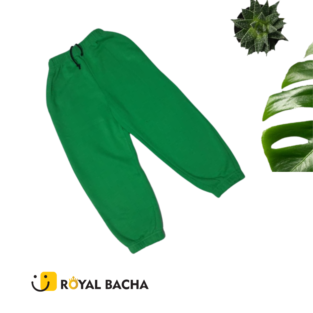 Cotton blend fleece Trouser