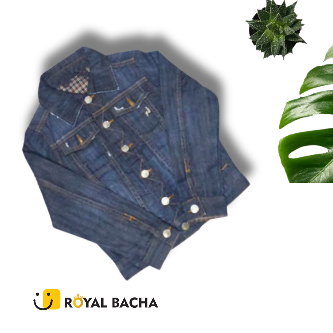 Dark Blue Classic Denim Jacket