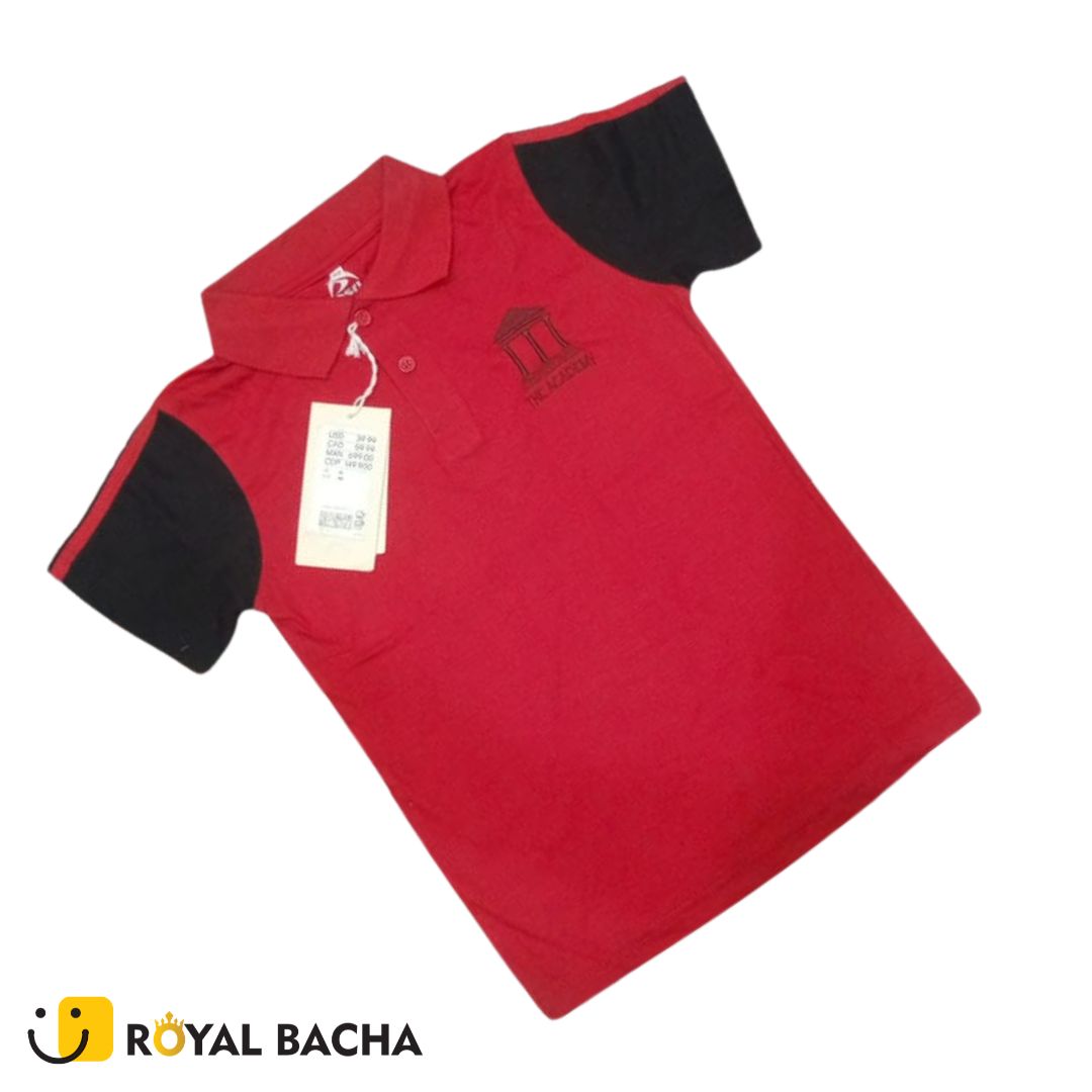 Red & Black Polo Shirt
