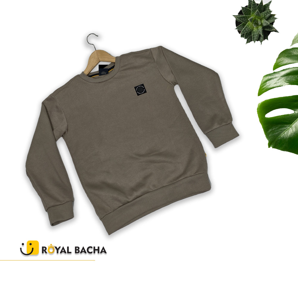 Mocha Brown Crewneck Sweatshirt