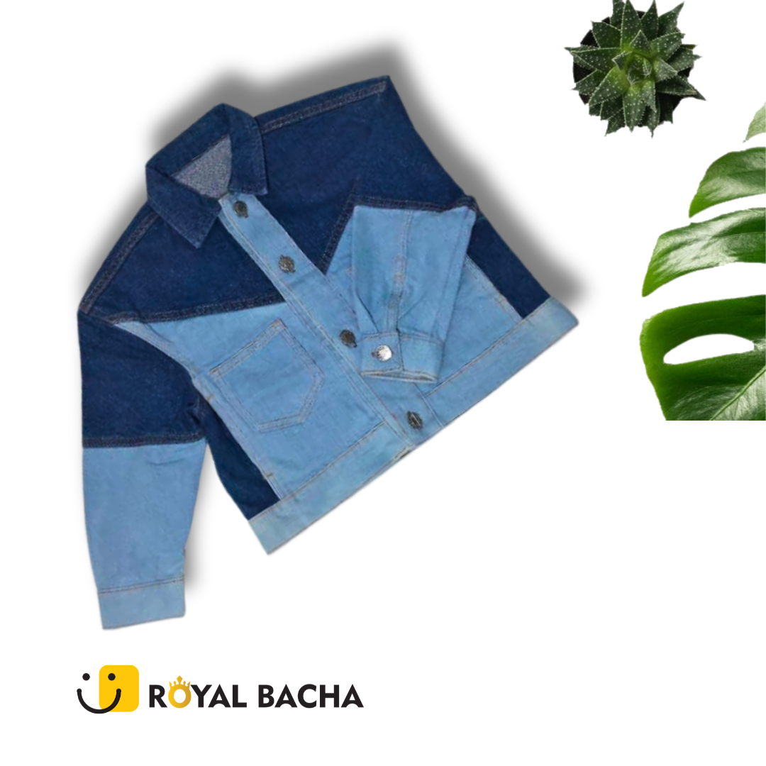 Two-Tone Denim Jacket